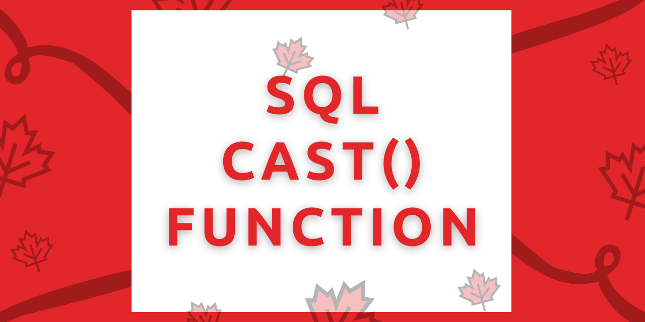 SQL CAST function